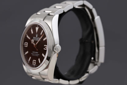 Rolex Explorer I 39 mm - 214270 - Full Set
