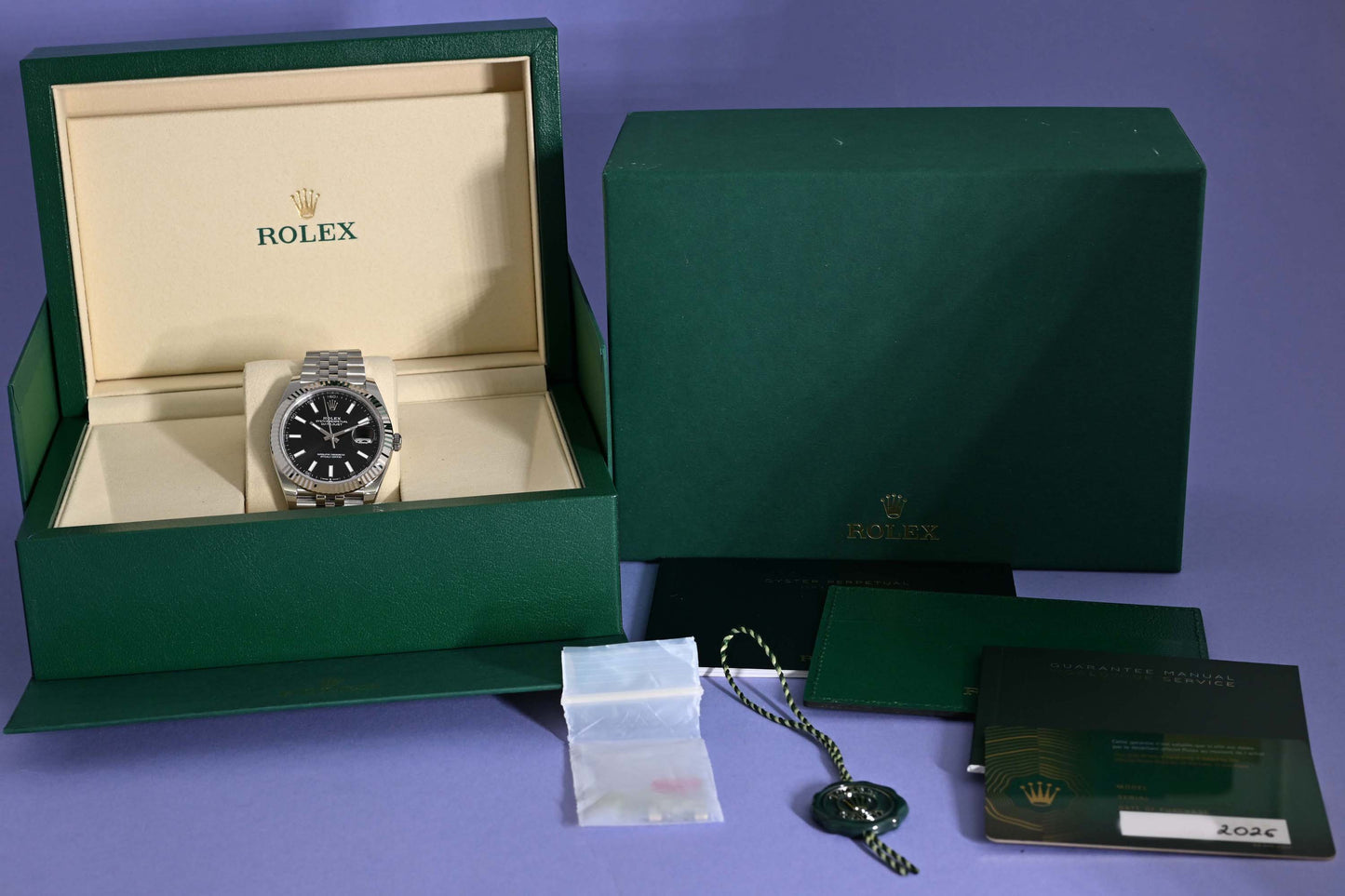 Rolex Datejust 41 - 126334 - Black Dial - Full Set - Like NEW 2026