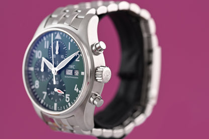 IWC Fliegeruhr Chronograph - Pilot's Watch Chronograph  - Full Set - Green