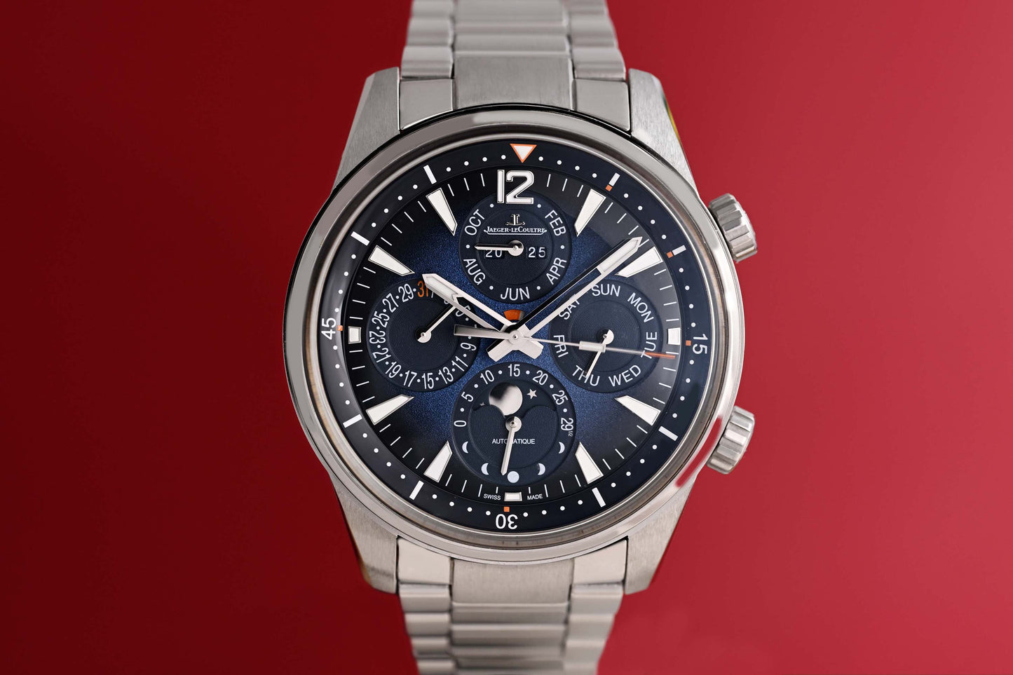 Jaeger-LeCoultre Polaris Perpetual Calendar - Blue Dial - Full Set