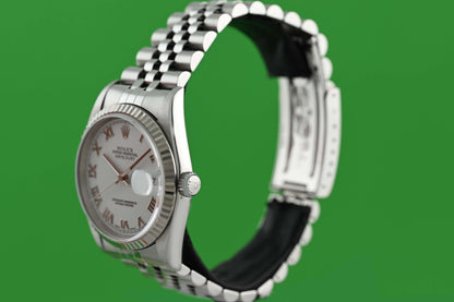 Rolex Oyster Perpetual Datejust 16234 - Full Set - LC100
