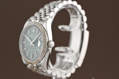 Rolex Oyster Perpetual Datejust 126234 - Full Set - Green Dial - New 2025