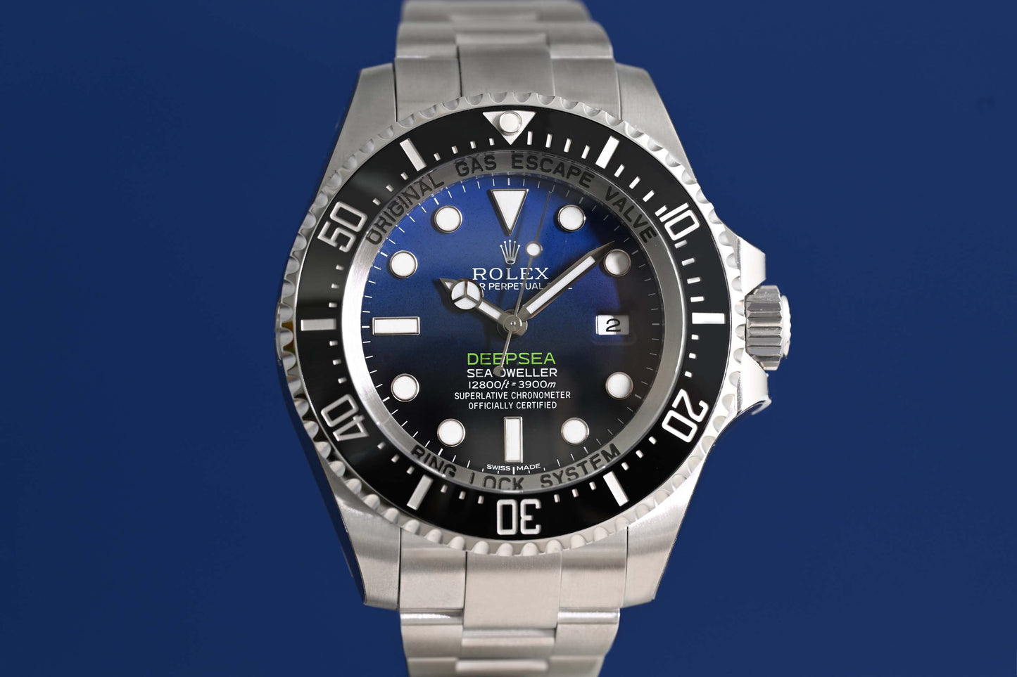 Rolex Deep Sea 116660 - Deep Blue James Cameron - LC100 - NEW 2016 - Full Sticker