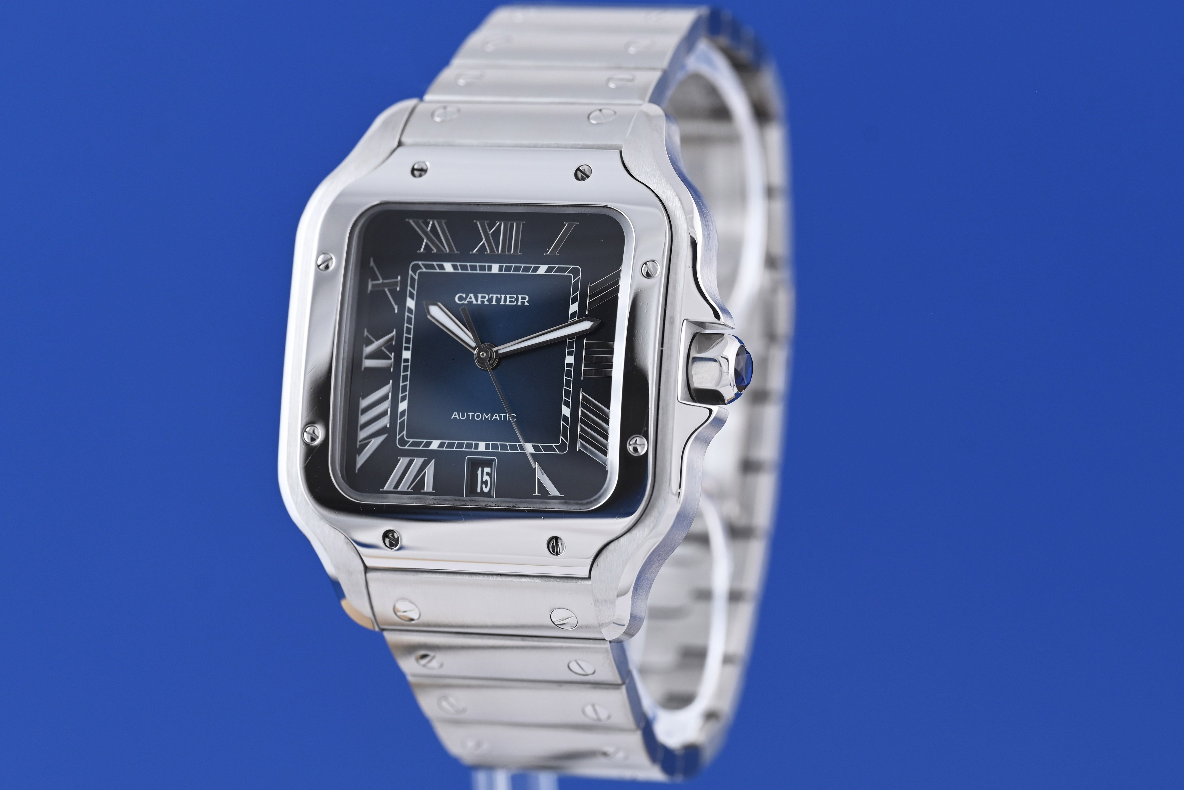 blue santos de cartier