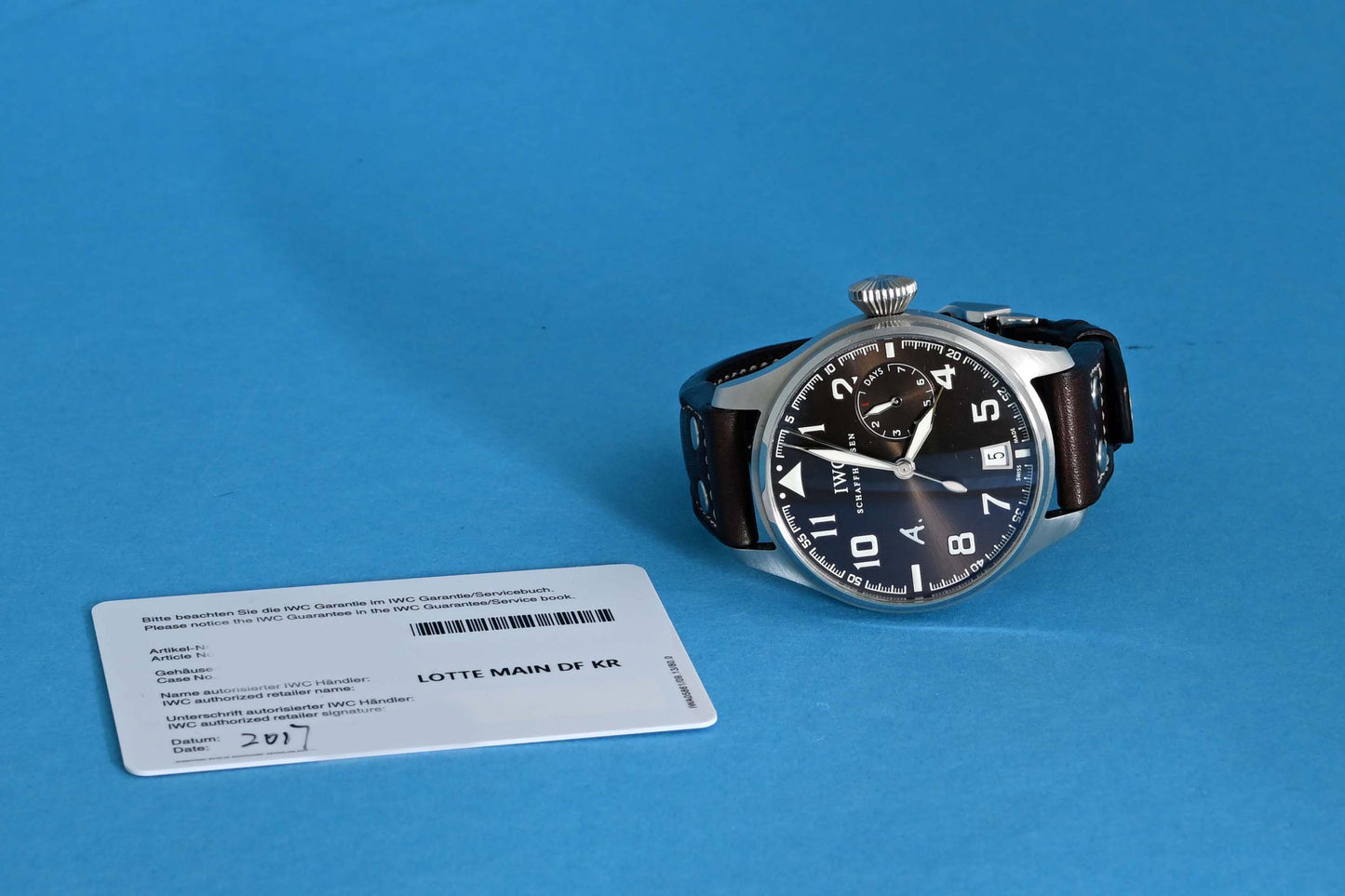 IWC Große Fliegeruhr - Big Pilot‘s Saint Exupéry