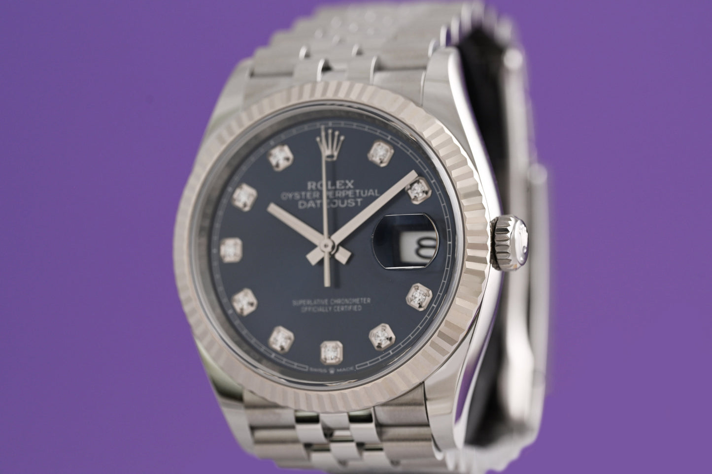 Rolex Oyster Perpetual Datejust 126234 - Blue Dia Dial - Full Set - New 2025