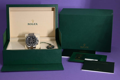 Rolex Daytona 126500LN - Black Dial - Full Set - NEW 2025