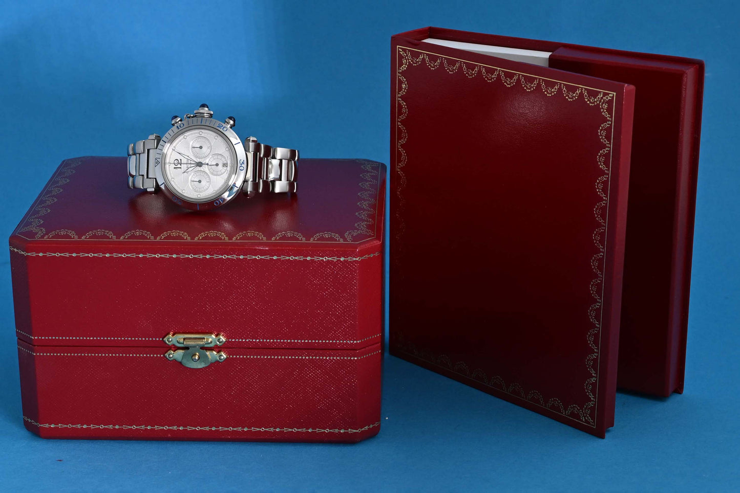 Cartier Pasha Seatimer Chronograph 38 mm - Full Set
