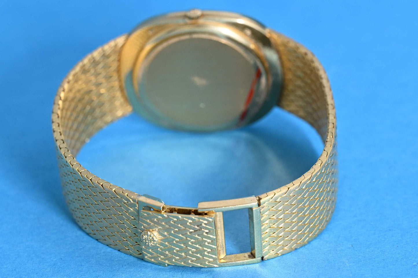 Patek Philippe Ellipse Jumbo - Blue Dial - 3605/001 Yellow Gold - Full Set
