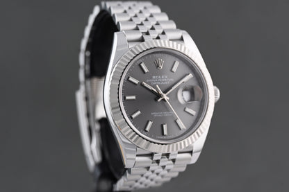 Rolex Datejust 41 - 126334 Rhodium - Full Set - NEW 2026