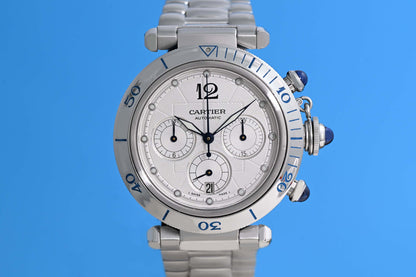 Cartier Pasha Seatimer Chronograph 38 mm - Full Set