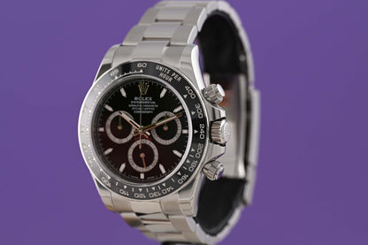 Rolex Daytona 126500LN - Black Dial - Full Set - NEW 2025