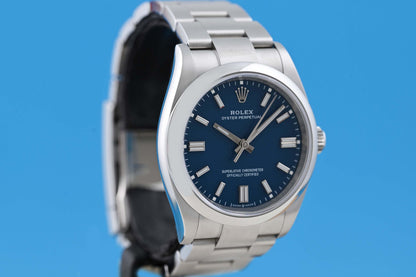 Rolex Oyster Perpetual 36mm - Med Blue Dial - Full Set - NEW 2026