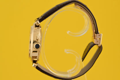 Cartier Pasha Moonphase - 18k Yellow Gold - Full Set