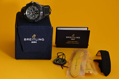 Breitling Avenger B01 Chronograph 44 Night Mission Bloodhounds - Full Set