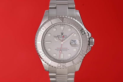 Rolex Yacht-Master 16622 - Platin Dial - Full Set - LC100