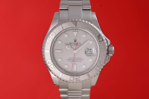 Rolex Yacht-Master 16622 - Platin Dial - Full Set - LC100