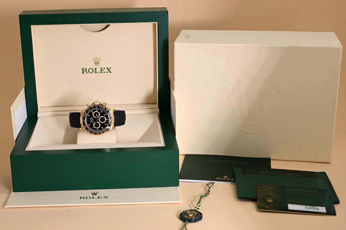 Rolex Daytona Yellow Gold 126518LN - Full Set - Black Dial - Like New