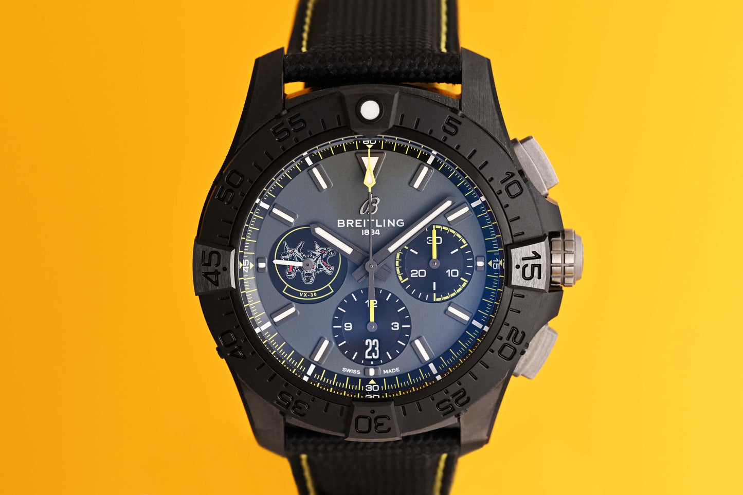 Breitling Avenger B01 Chronograph 44 Night Mission Bloodhounds - Full Set