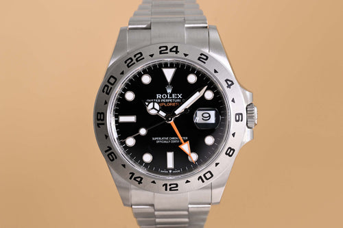 Rolex Explorer II 226570 - Black Dial - Full Set - Like NEW 2026