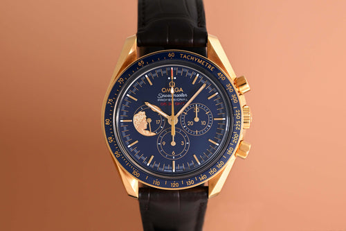 Omega Speedmaster Moonwatch Professional - Yellow Gold - Apollo XVII 45th Anniversary