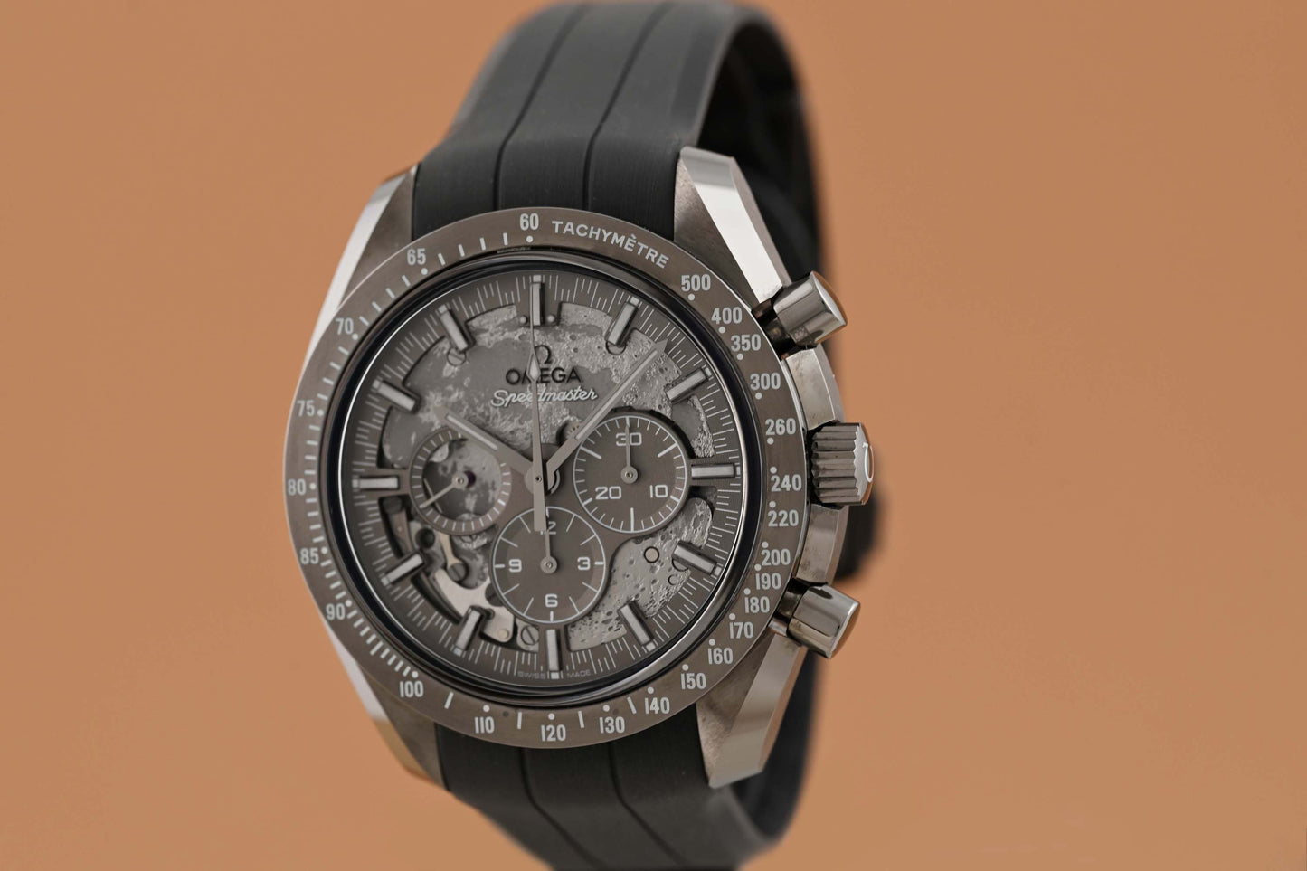 Omega Speedmaster Moonwatch Grey Side Of The Moon - Full Set