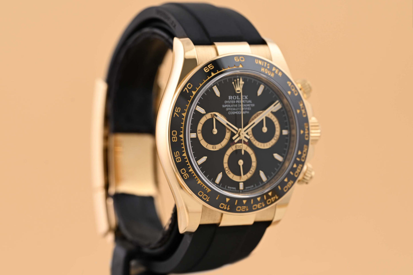 Rolex Daytona Yellow Gold 126518LN - Full Set - Black Dial - Like New