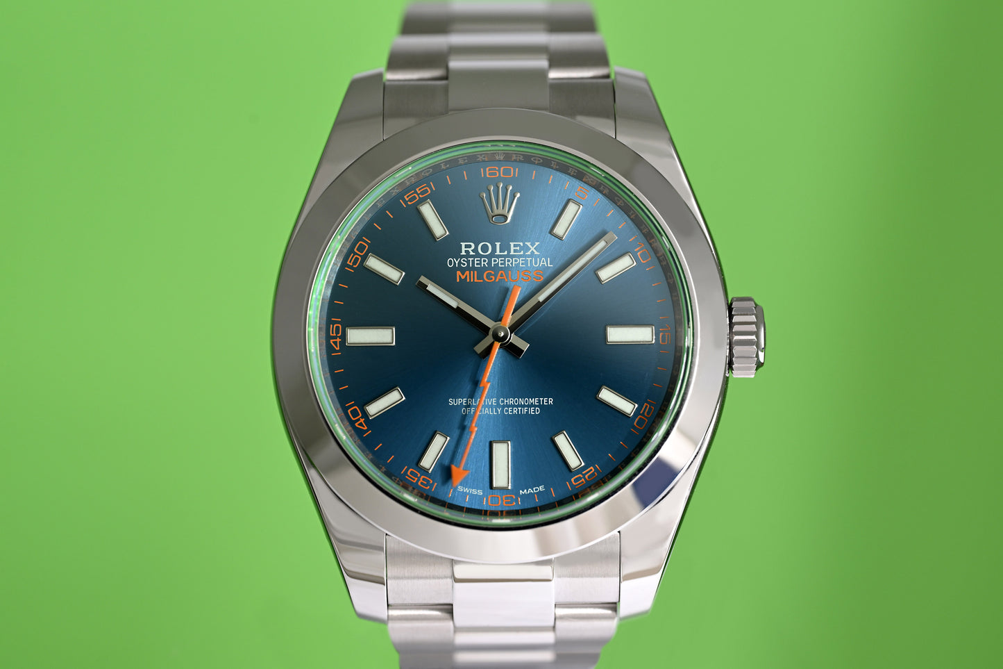 Rolex Milgauss 116400GV - Full Set- NEW 2019