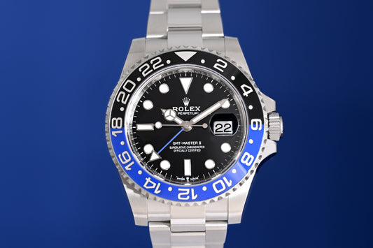 Rolex GMT Master II Batman 126710BLNR - Full Set - Like New