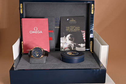 Omega Speedmaster Moonwatch Professional - Yellow Gold - Apollo XVII 45th Anniversary