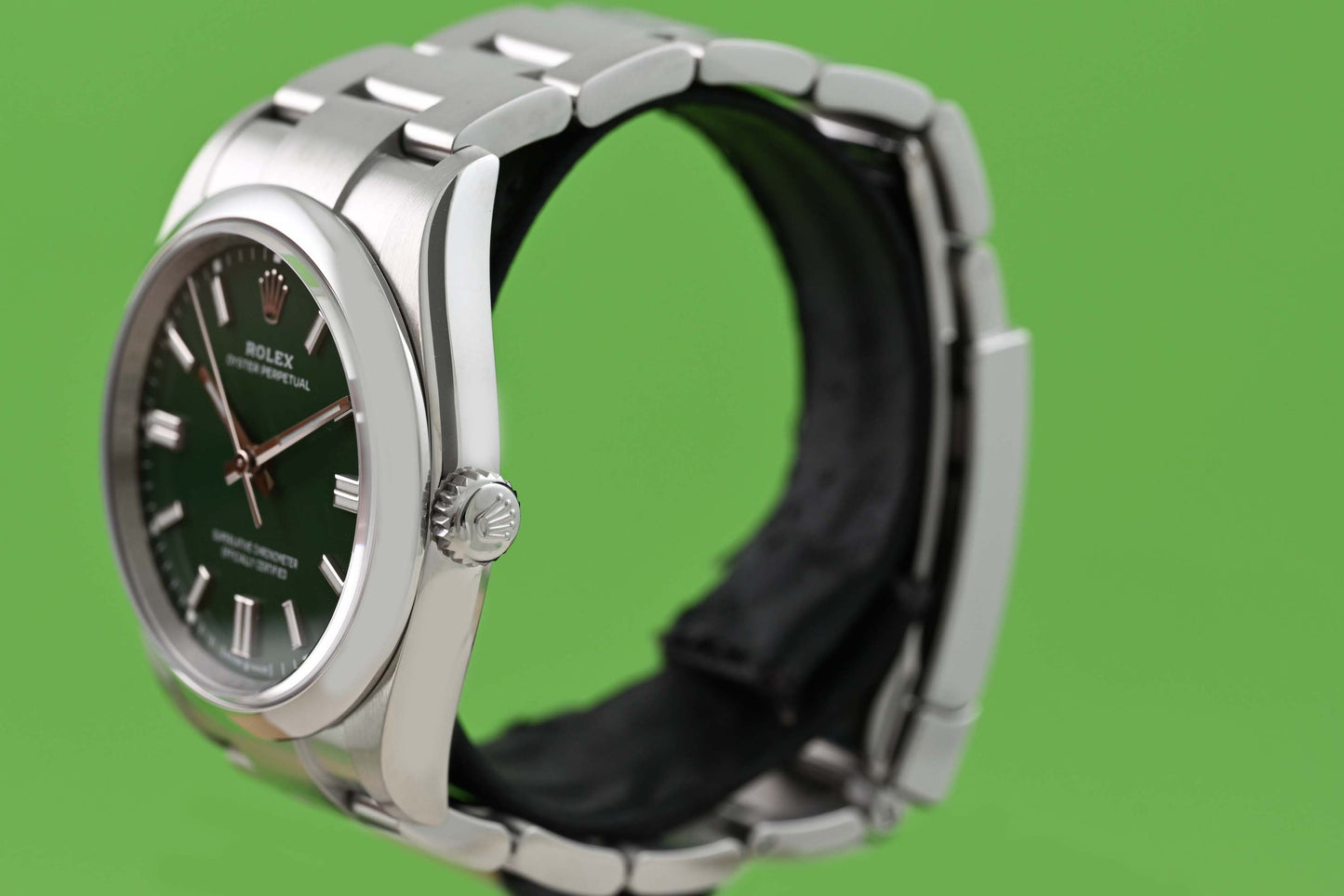 Rolex Oyster Perpetual 36mm 126000 Green Dial - Full Set - 2023