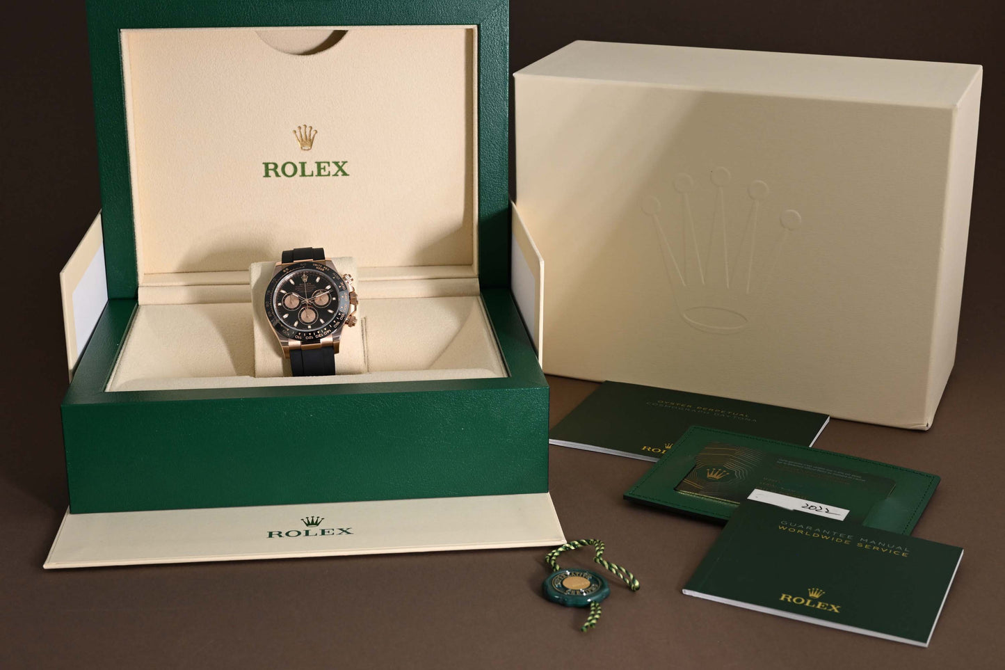 Rolex Daytona Roségold 116515LN - Black Dial - Full Set