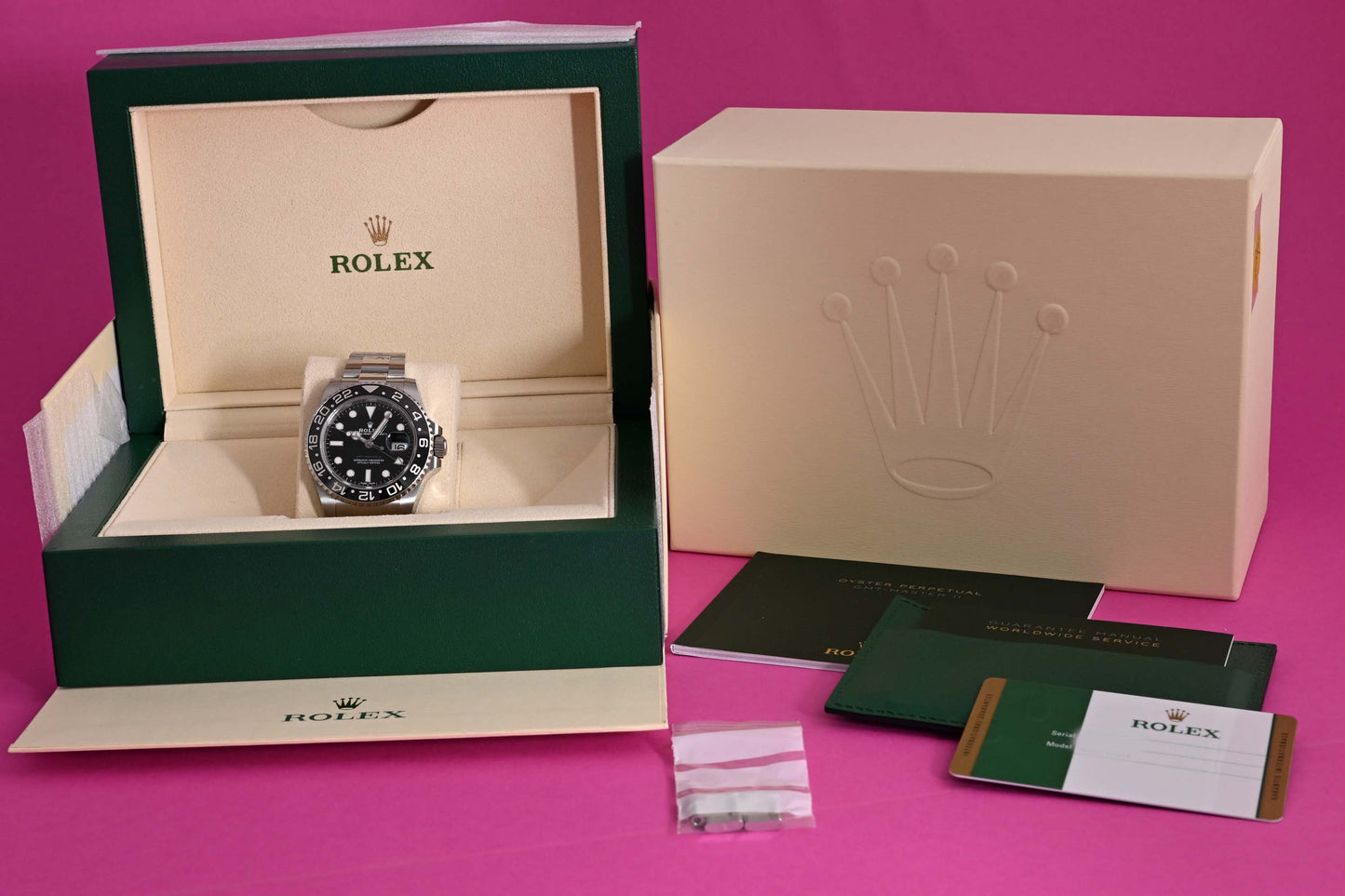 Rolex GMT Master II 116710LN - Full Set - LC100 - Like NEW