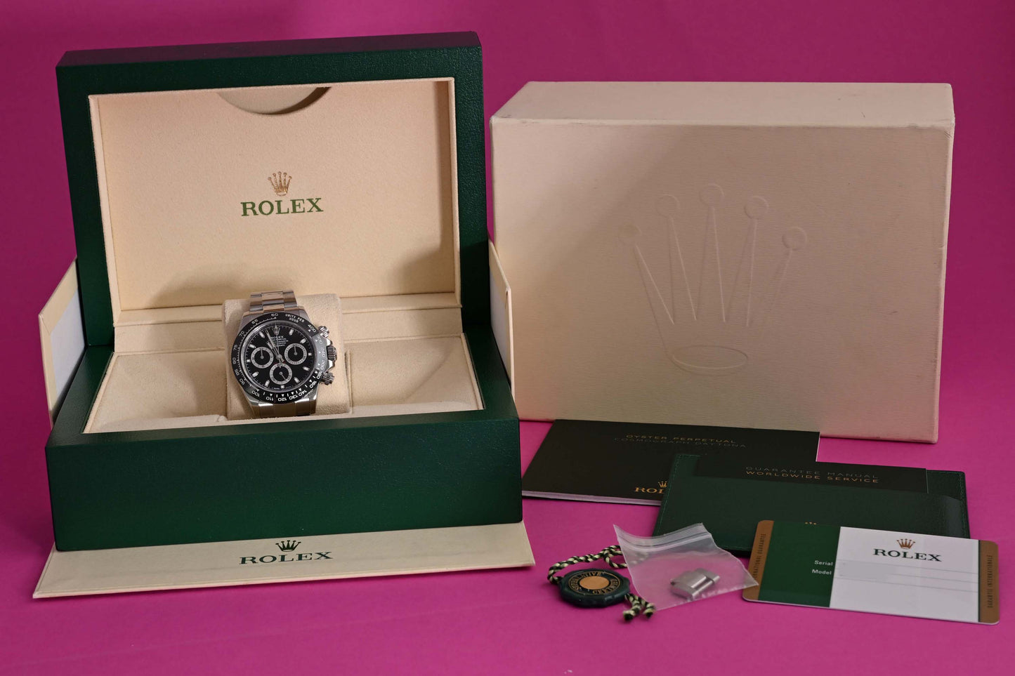 Rolex Daytona 116500LN - Full Set - Black Dial