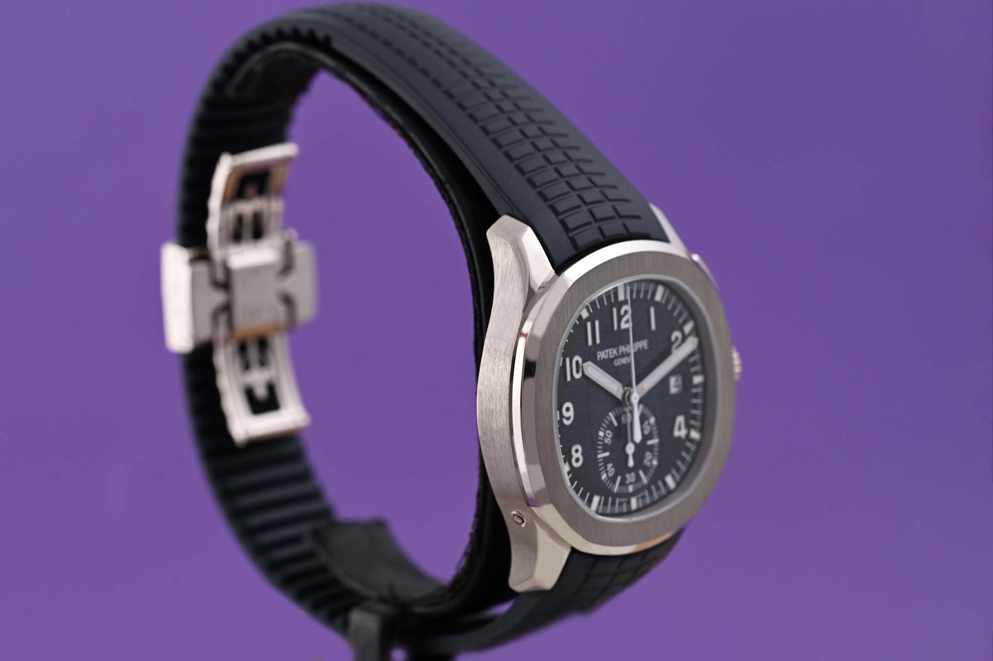 Patek Philippe Aquanaut Chronograph - 5968G-001 - Blue Dial - Full Set - Like NEW