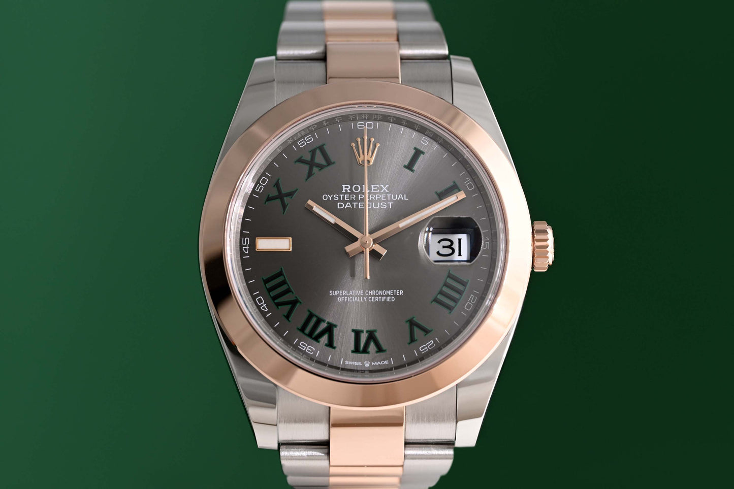 Rolex Datejust 41 - 126301 Wimbledon - Full Set