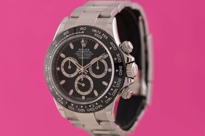 Rolex Daytona 116500LN - Full Set - Black Dial