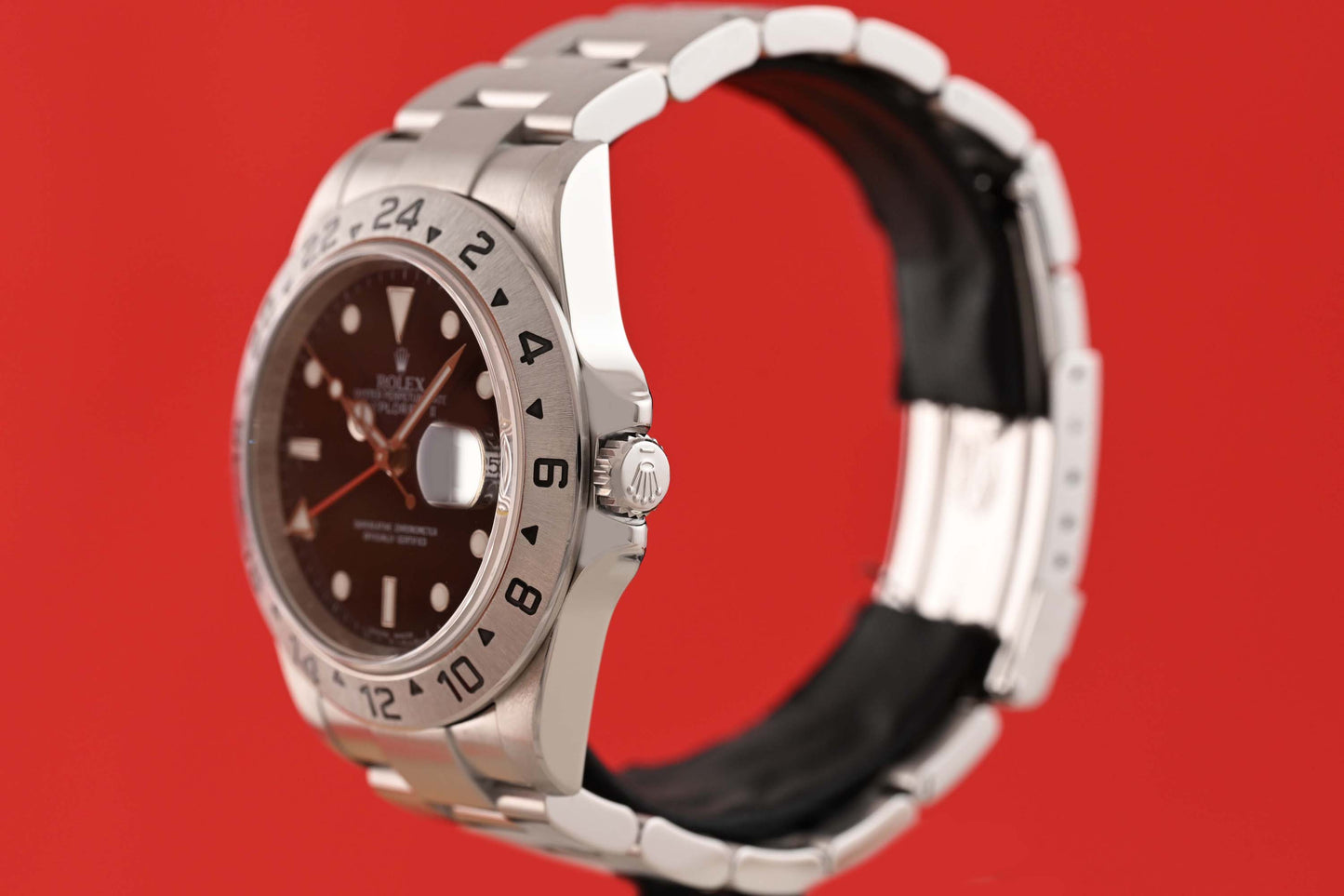 Rolex Explorer II 16570 - Black Dial - Full Set