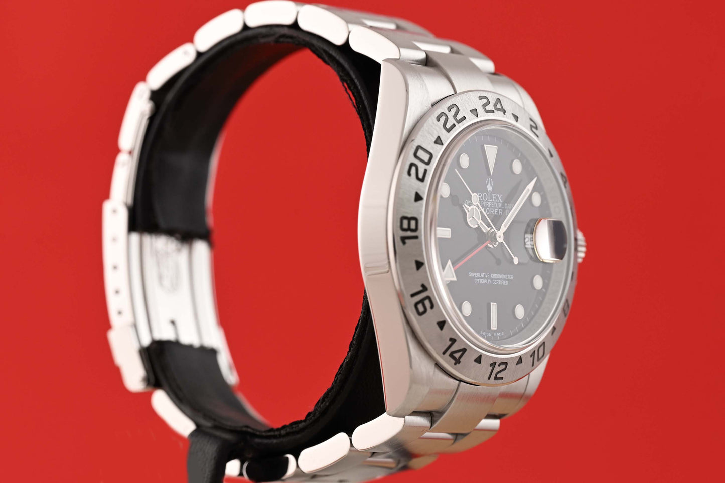 Rolex Explorer II 16570 - Black Dial - Full Set