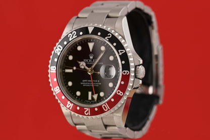 Rolex GMT Master II 16710 - Coke - Full Set - LC100