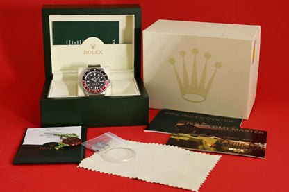 Rolex GMT Master II 16710 - Coke - Full Set - LC100