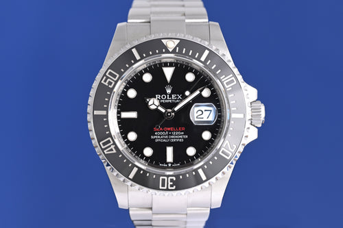 Rolex Sea Dweller Red 126600 - Full Set