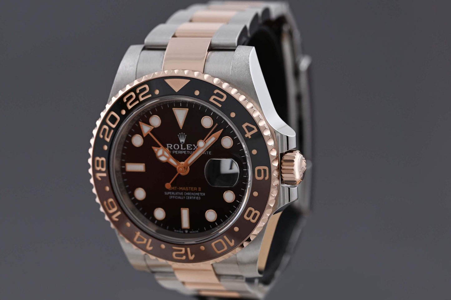 Rolex GMT Master II Rootbeer Stahl/Roségold - 126711CHNR - Full Set - 2025 - Like NEW