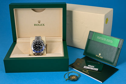 Rolex GMT Master II Batgirl 126710BLNR - Full Set - 2022