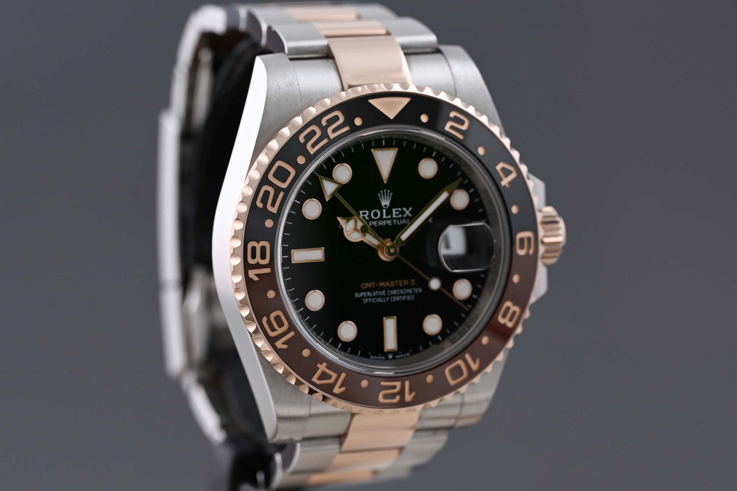 Rolex GMT Master II Rootbeer Stahl/Roségold - 126711CHNR - Full Set - 2025 - Like NEW