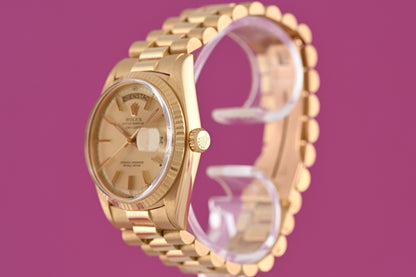Rolex Day Date 36mm Gelbgold 1803 - Full Set