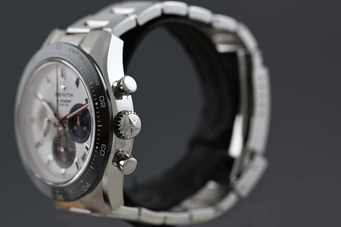 Zenith Chronomaster Sport Steel - Silver Dial - Full Set