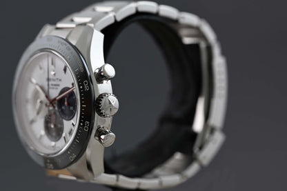 Zenith Chronomaster Sport Steel - Silver Dial - Full Set
