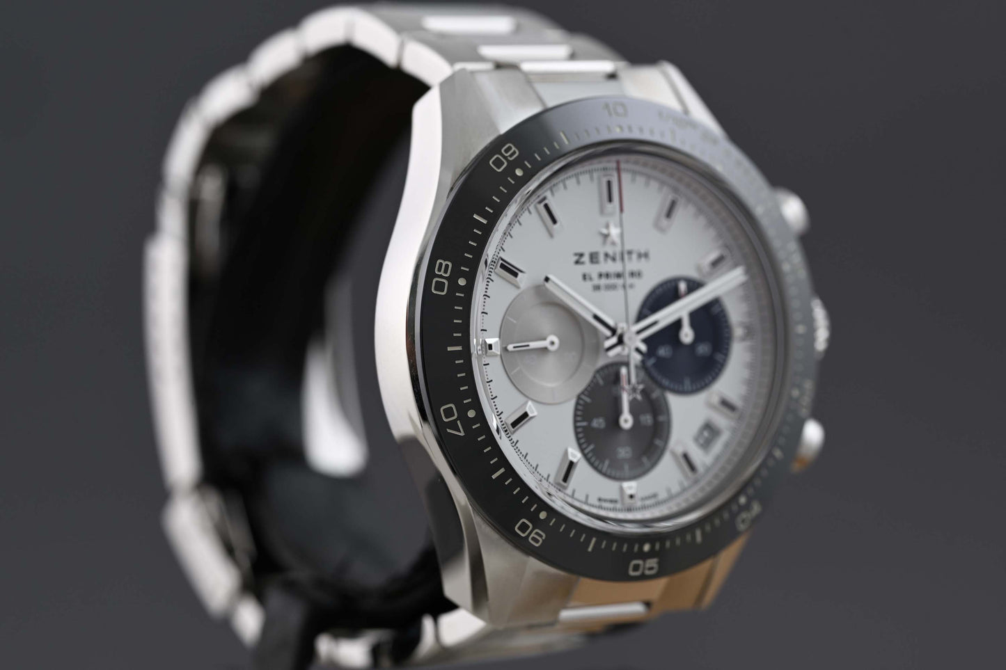 Zenith Chronomaster Sport Steel - Silver Dial - Full Set