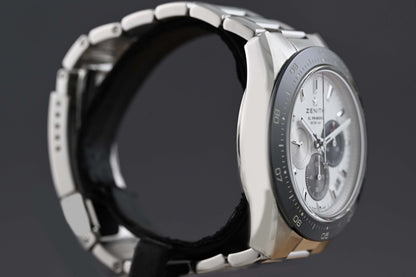 Zenith Chronomaster Sport Steel - Silver Dial - Full Set
